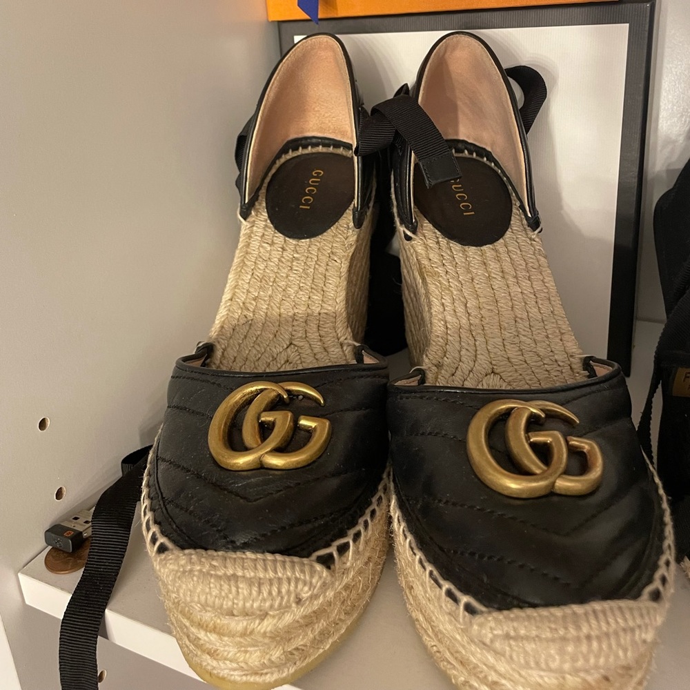 Gucci wedges